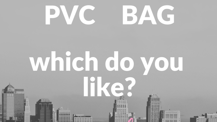 PVC BAG on sale